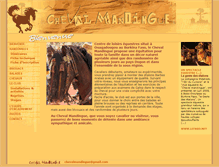 Tablet Screenshot of chevalmandingue.com